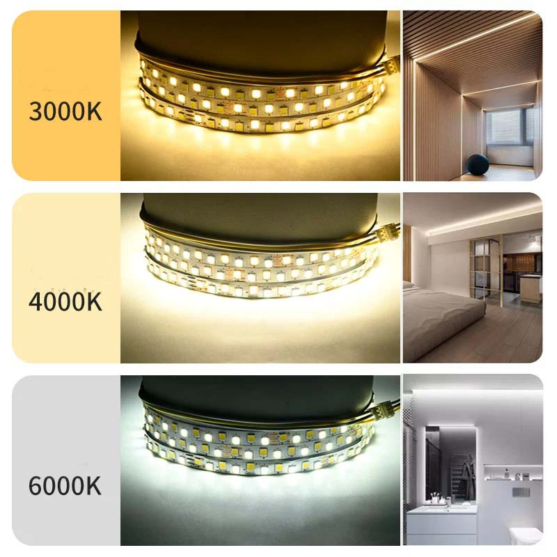LED light strip for smart bathroom mirror cases